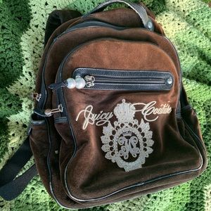[SOLD] Juicy Couture - Velvet Backpack